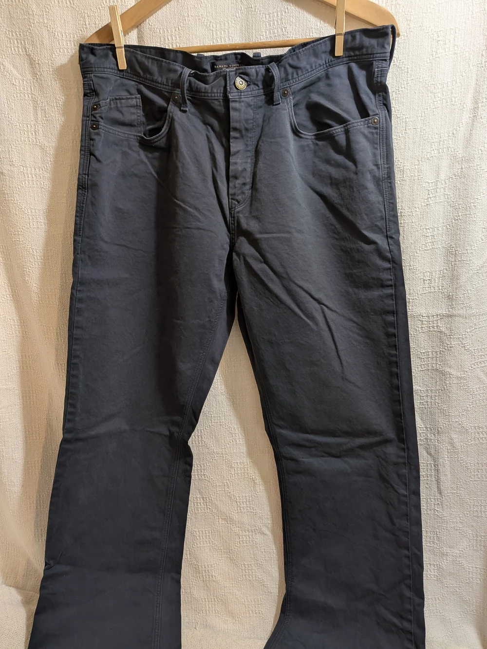 Banana Republic Men's Chinos in Navy Blue